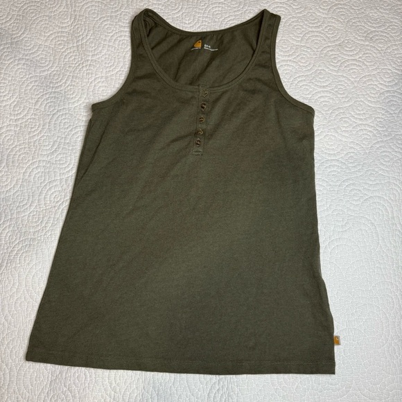Carhartt Green Tank Top size Small - Picture 5 of 9